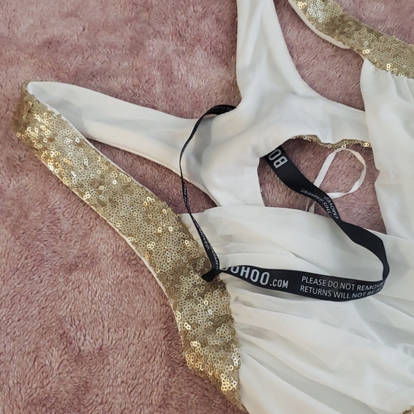 Sequin Panel Maxi Bridesmaid Dress - Picture 4 of 4